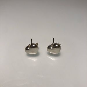 Vintage Sterling Silver French Clip Earrings